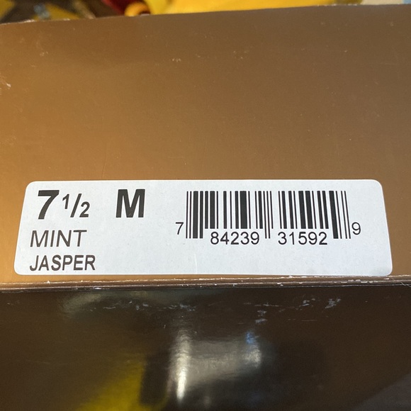 NEW Stunning Mint Strappy Heels, Iridescent, Size 7 1/2, by Audrey Brooke - Picture 10 of 10